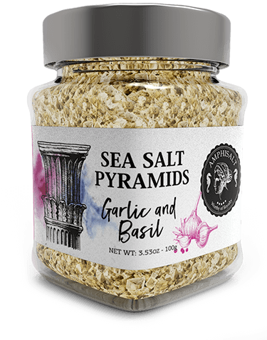 Garlic and Basil Salt Amphisalt