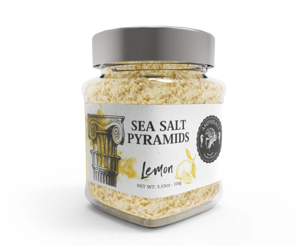 Sea Salt Pyramids Lemon