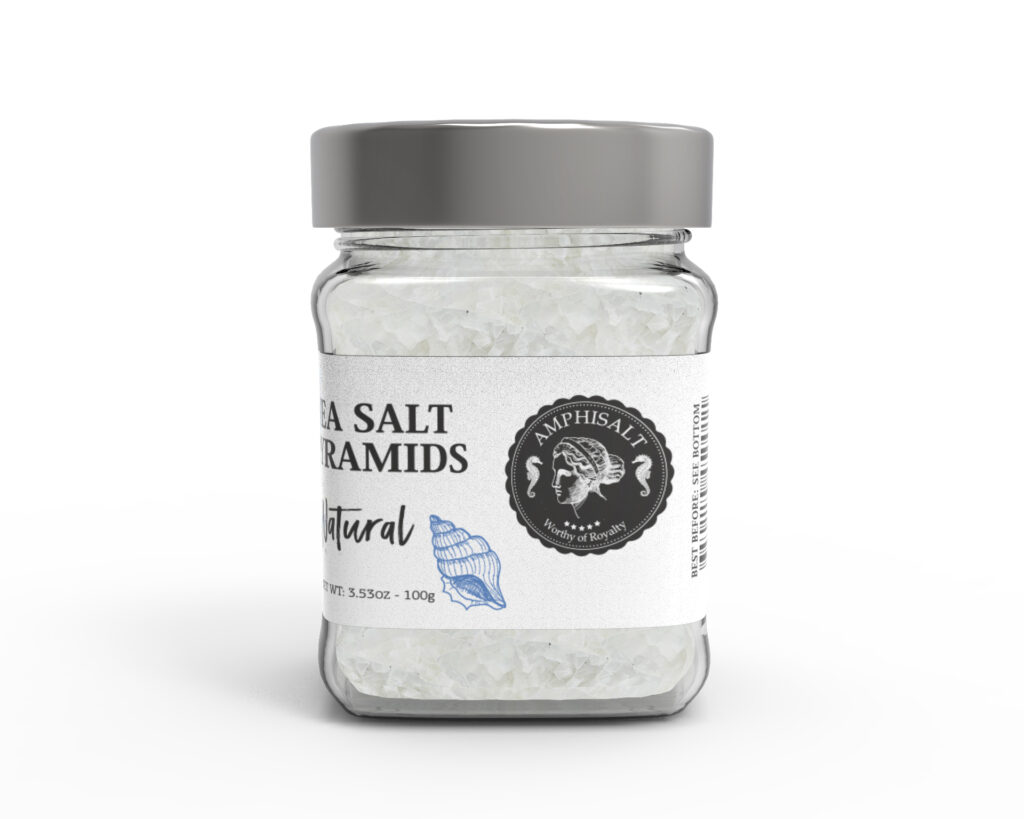 AMPHISALT NATURAL SEASALT PYRAMID FLAKES